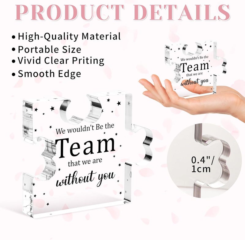 Funnli Boss Gifts for Women Men, Christmas Gifts for Coworkers Boss, Employee Appreciation Gifts Acrylic Plaque, Boss Day Farewell Retirement Gifts for Boss Lady Staff Leader Manager Office Decor - Image 2